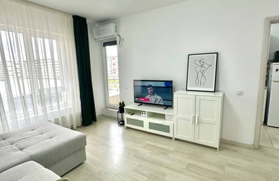 Rent of a freshly renovated 1-room apartment, Chiajna, Sector 6, Bucharest, Romania